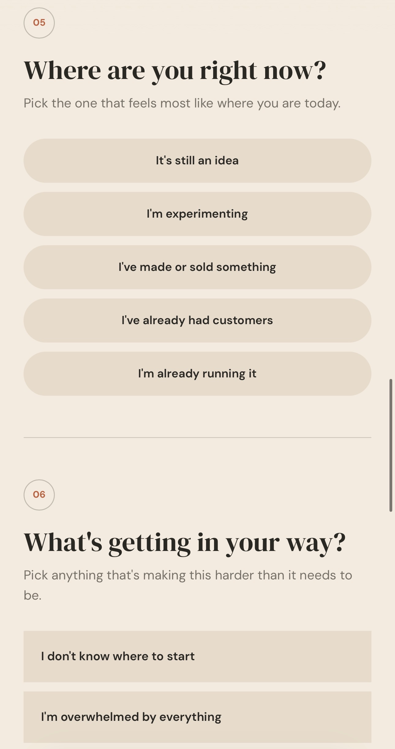 Make It Real mobile website
